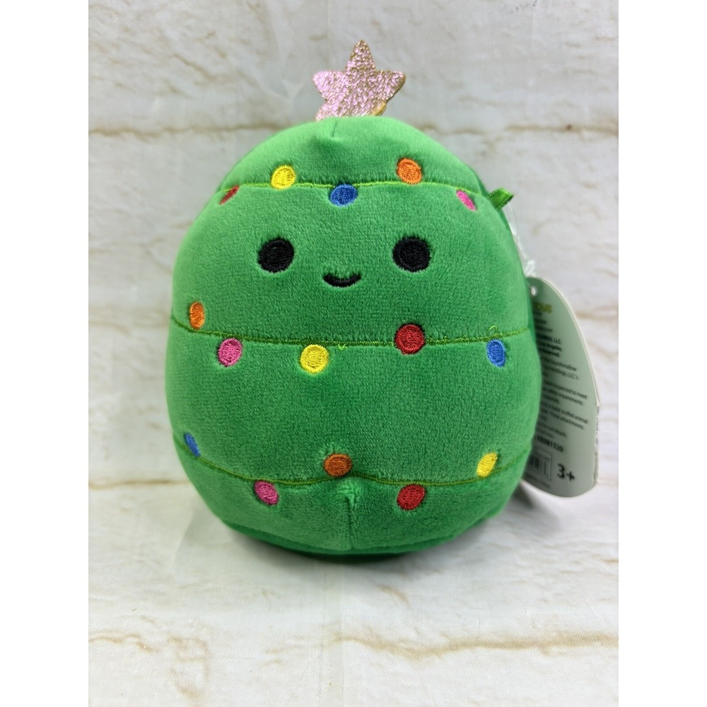 Squishmallows Carol the Christmas Tree 5" Soft Huggable Plush Stuffed Toy NEW